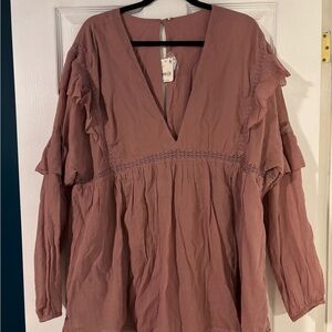 Rose Free People Romper